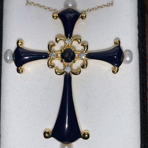 Medici Cross necklace